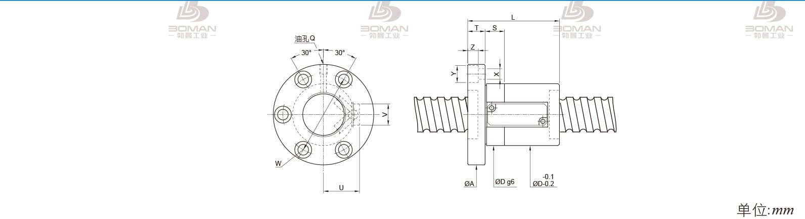 PMI FSVE2520-3.5 pmi丝杆型号标识