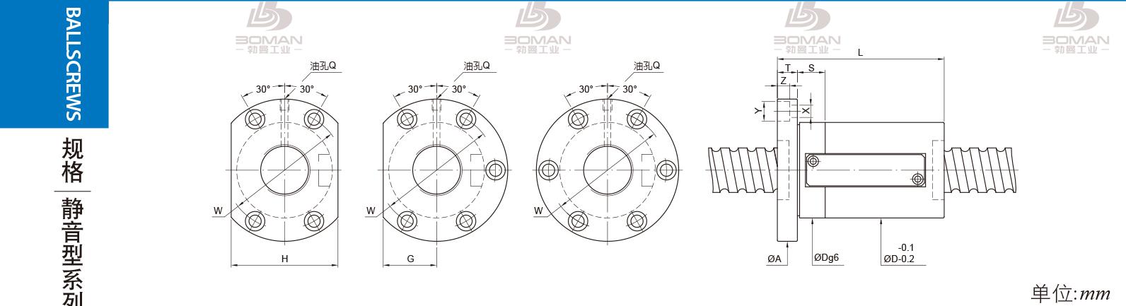 PMI FSWS4516-2.5 pmi滚珠丝杠是啥意思